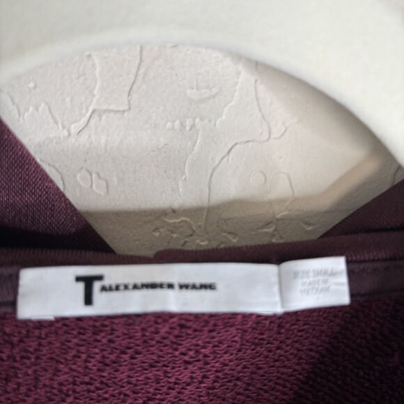 T by Alexander Wang Twist Crop Hoodie - Picture 4 of 7